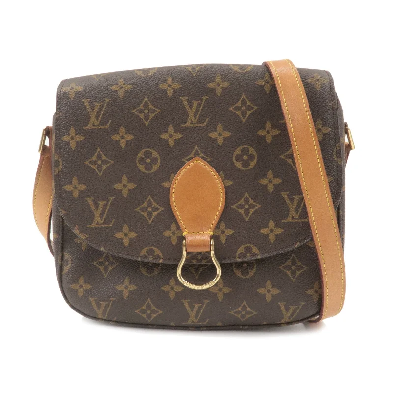 Louis Vuitton Neverfull bags with large capacity for everyday essentialsLouis Vuitton Monogram Saint Cloud GM Shoulder Bag Brown M51242