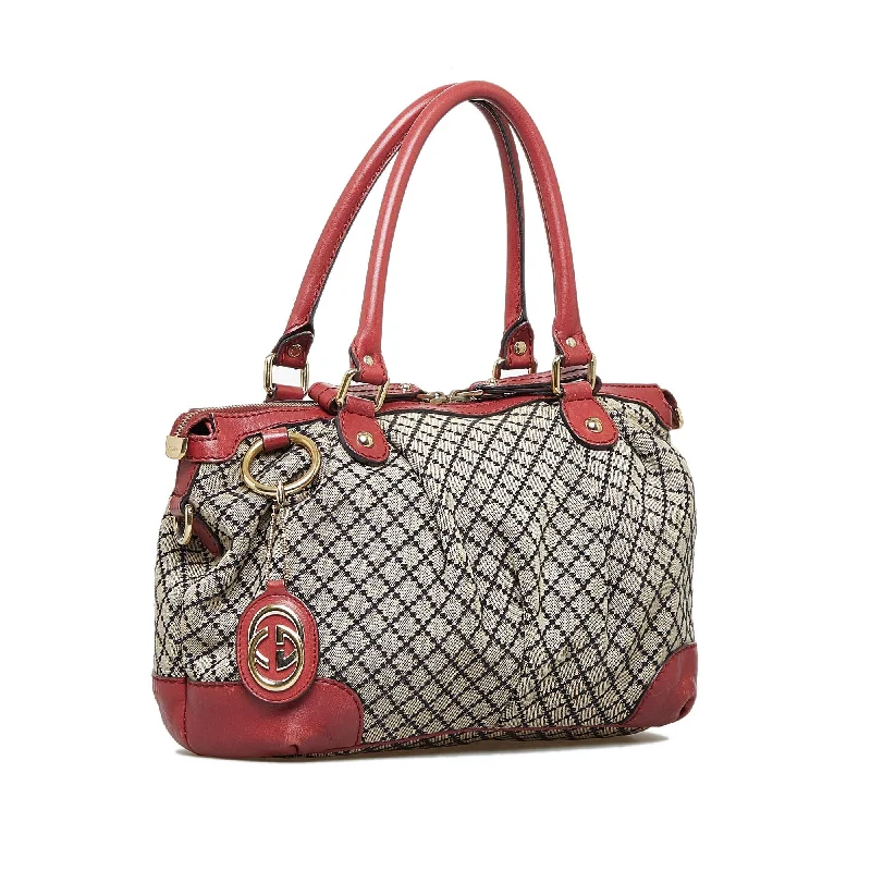 Women Gucci Sylvie bags with a leather - wrapped handleGucci Diamante Sukey (hNQkIQ)