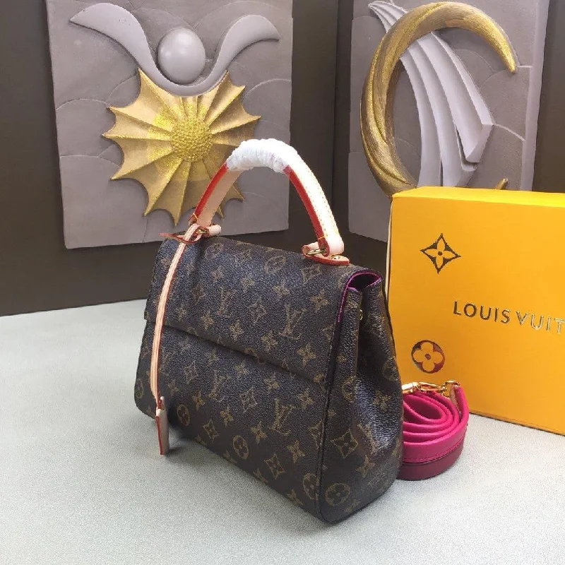 Ladies Louis Vuitton Petite Malle bags with a star - shaped charm for cutenessLouis Vuitton Cluny BB Bag