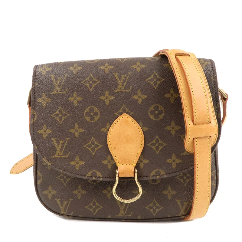 Louis Vuitton crossbody bags with a keychain holder for practicalityLouis Vuitton Monogram Saint Cloud GM Shoulder Bag M51242