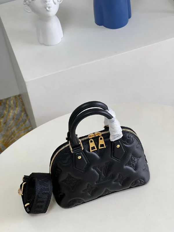 Louis Vuitton handbags with a metal - framed clasp for durabilityLouis Vuitton Alma BB Bag