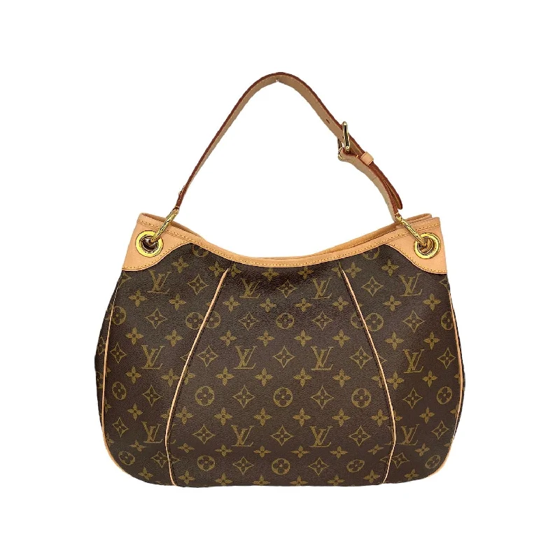 Ladies Louis Vuitton shoulder bags with a single - handle silhouetteLouis Vuitton Monogram Galleria PM