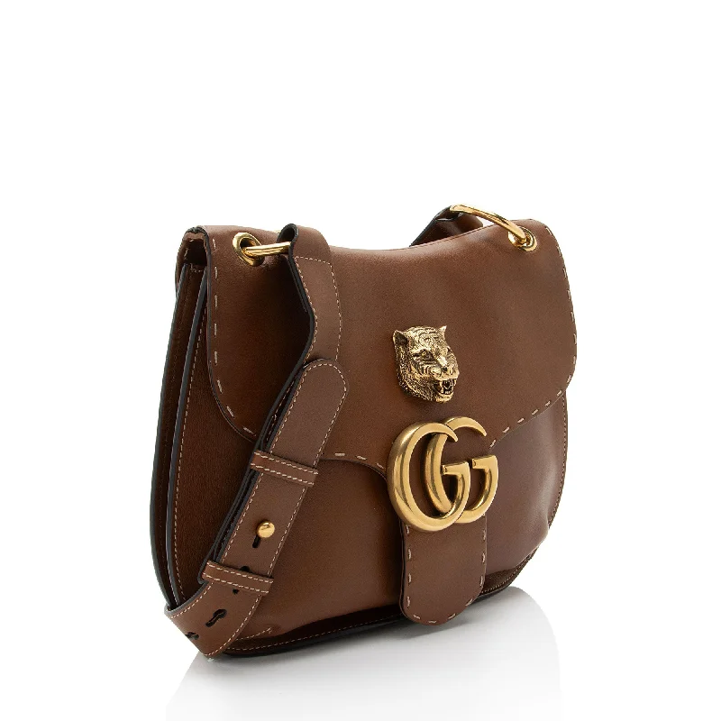 Women Gucci tote bags in GG Supreme canvas for a branded feelGucci Calfskin GG Marmont Tiger Shoulder Bag (Qu0XD3)