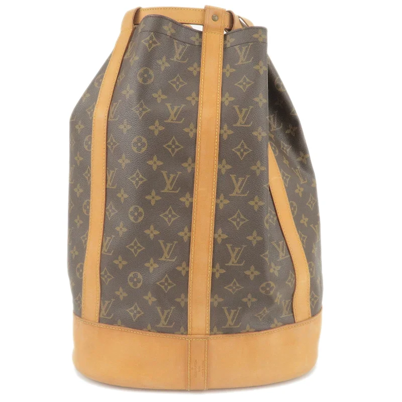 Louis Vuitton Capucines bags with smooth calfskin leather for luxuryLouis Vuitton Monogram Randonnee GM Laundry Bag M42244