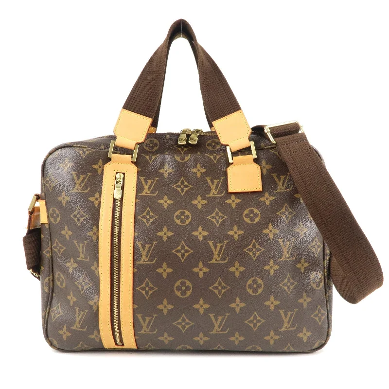 Louis Vuitton Speedy bags in monogram canvas for a classic lookLouis Vuitton Monogram Sac Bosphore 2Way Bag Hand Bag M40043