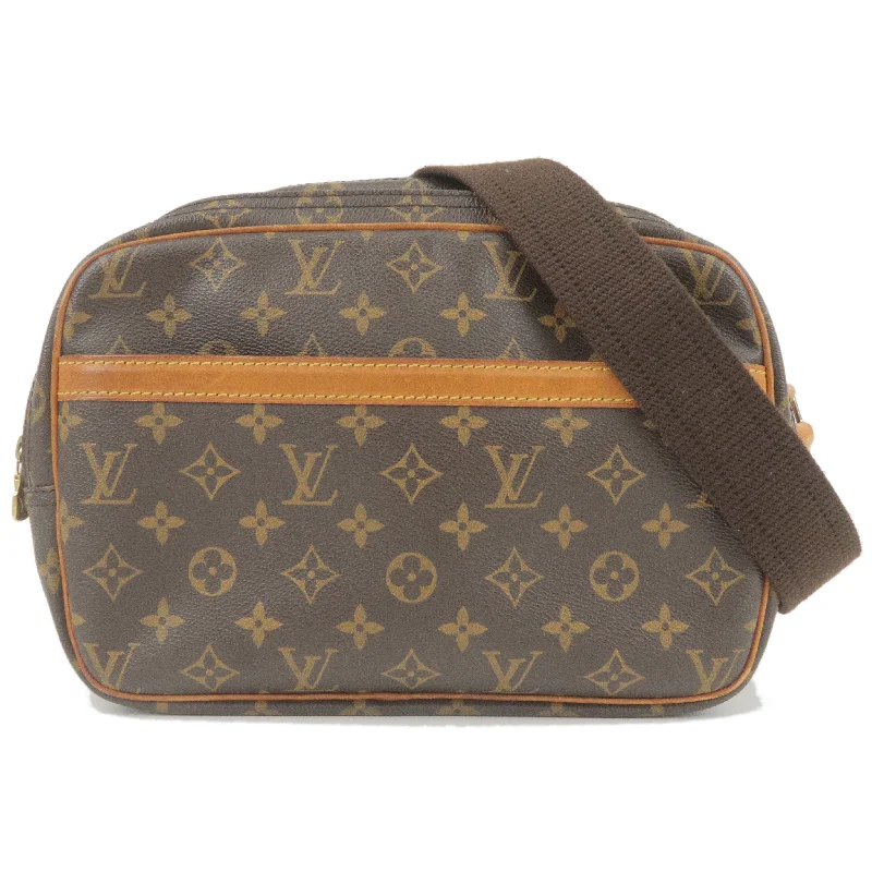 Louis Vuitton crossbody bags with a keychain holder for practicalityLouis Vuitton Monogram Reporter PM Shoulder Bag M45254