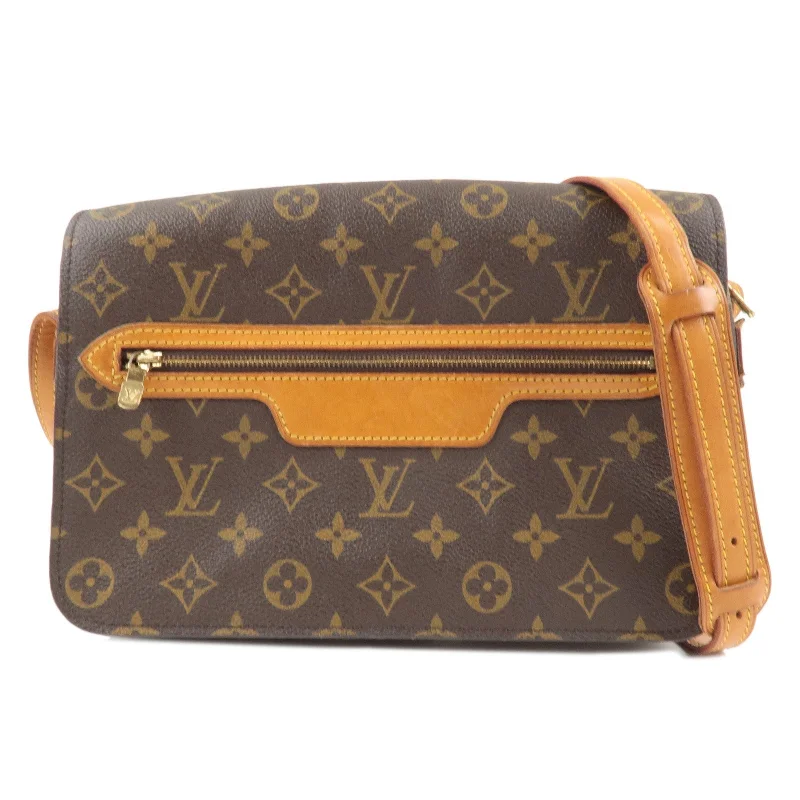 Ladies Louis Vuitton shoulder bags with a single - handle silhouetteLouis Vuitton Monogram Saint Germain 28 Shoulder Bag M51207