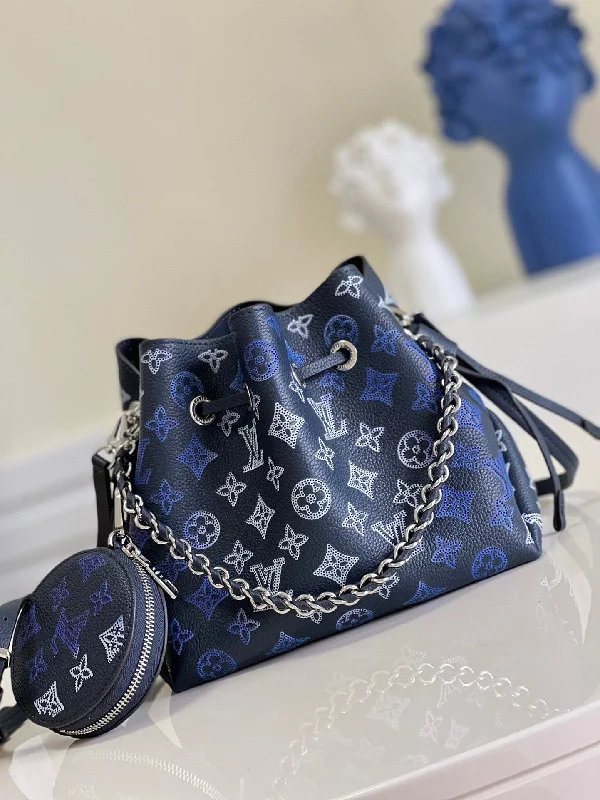 Louis Vuitton Alma bags with a leather - wrapped handle for a luxurious feelLouis Vuitton Bella Bag