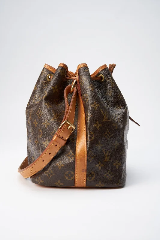 Louis Vuitton backpacks with a sleek, minimalist design for styleLouis Vuitton Petit Noé Bag in Monogram Canvas