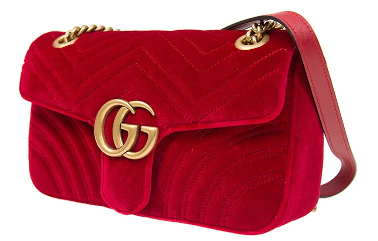 Ladies Gucci Dionysus bags with a detachable shoulder strapGucci GG Marmont Shoulder Bag 443497-K4D2T-6433