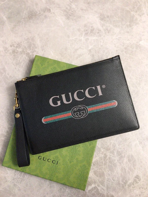 Women Gucci bags with a zip - around closure for securityWF - Gucci Bags - 1135