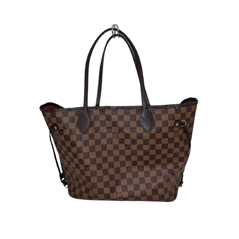 Louis Vuitton tote bags with a double - handle and shoulder - strap optionLouis Vuitton 2020 Neverfull Damier Ebene MM Tote