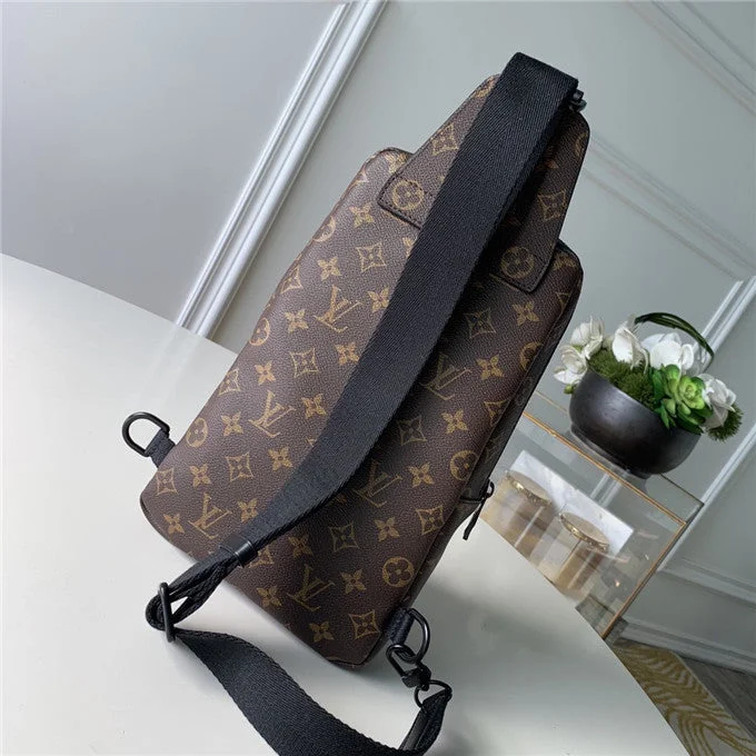 Louis Vuitton bags with a magnetic snap closure for easy accessLouis Vuitton Avenue Sling Bag