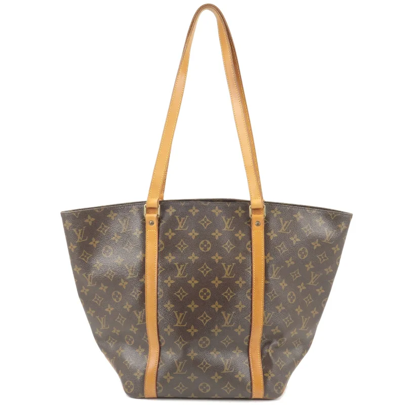 Louis Vuitton backpacks with a multi - pocket organization for functionalityLouis Vuitton Monogram Sac Shopping Shoulder Bag M51108