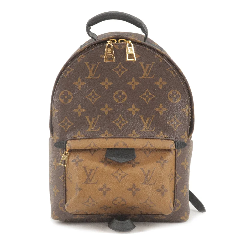 Louis Vuitton Alma bags with a monogram - embossed leather surfaceLouis Vuitton Monogram Reverse Palm Springs PM Back Pack M43116