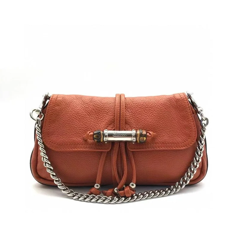 Ladies Gucci Dionysus bags in a pastel colorGucci Orange Leather Chain Shoulder Bag Medium