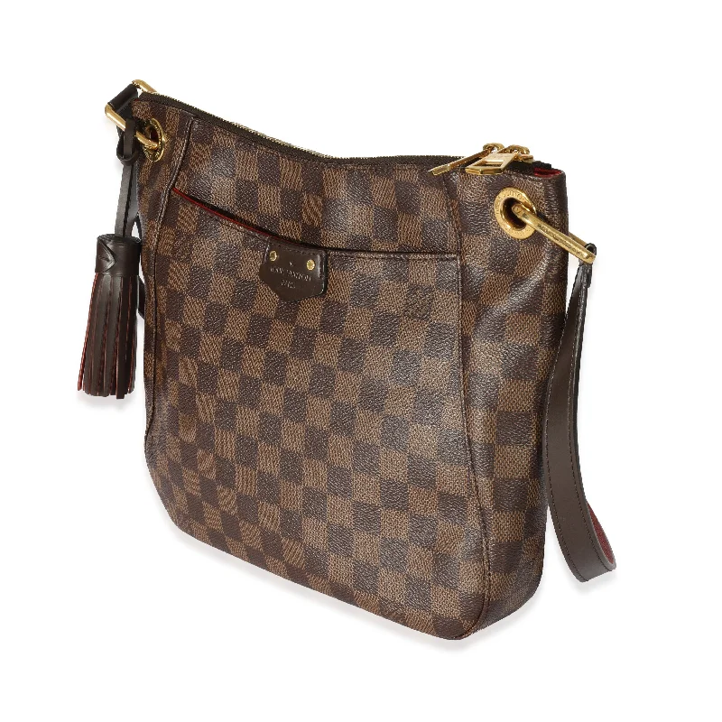 Louis Vuitton Alma bags with a monogram - embossed leather surfaceLouis Vuitton Damier Ebene Canvas South Bank Besace