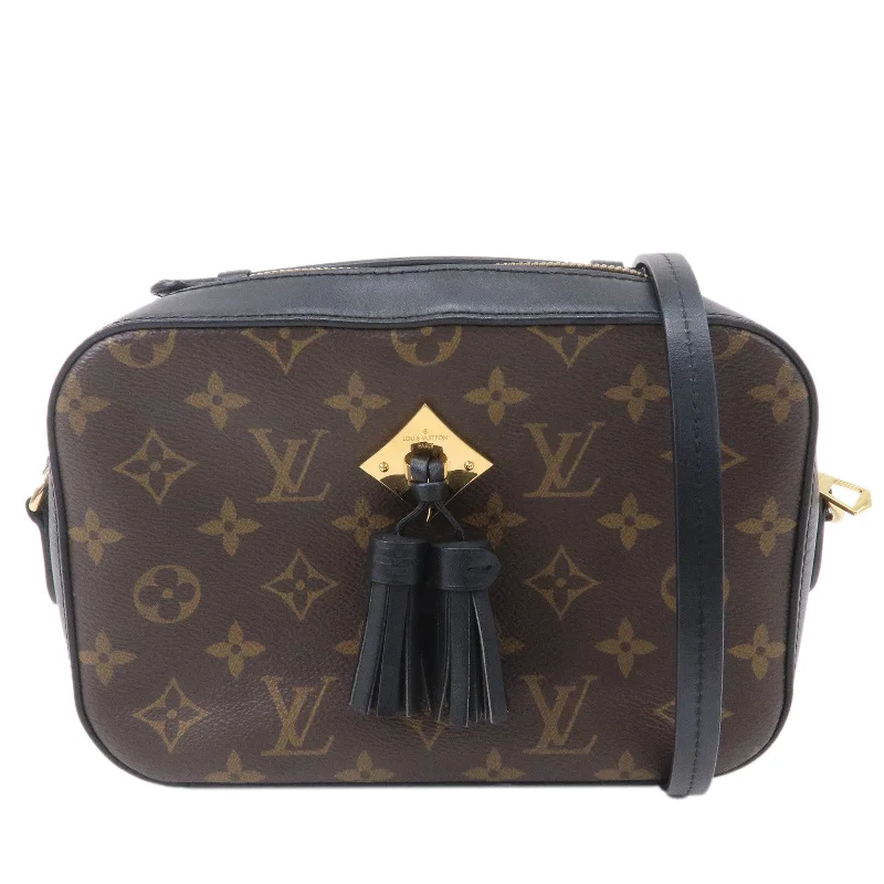 Medium - sized Louis Vuitton tote bags for work and shoppingLouis Vuitton Monogram Saintonge Shoulder Bag Brown M43555