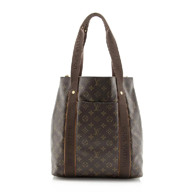 Louis Vuitton Twist bags with a contrast - colored interior for visual interestLouis Vuitton Damier Ebene Cabas Beaubourg Tote (SHF-14419)