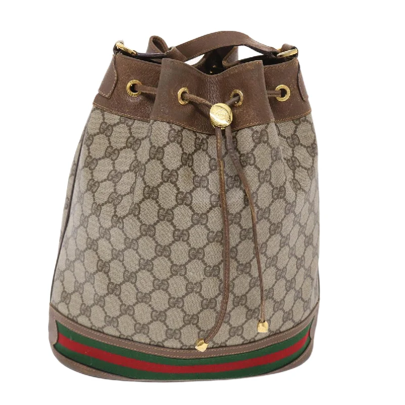 Gucci Marmont bags for women with a snakeskin - effect panelGUCCI GG Canvas Web Sherry Line Shoulder Bag Beige Red Green  tb826