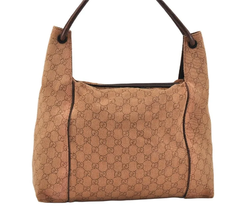 Ladies Gucci Dionysus bags with a detachable shoulder strapAuthentic GUCCI Shoulder Hand Bag GG Canvas Leather 101292 Brown 2043K