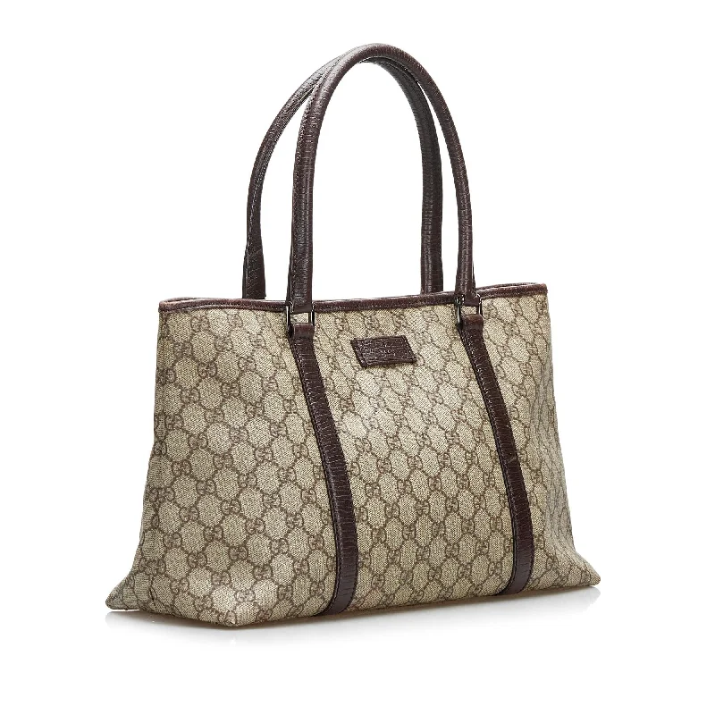 Gucci backpacks for women with a multi - pocket designGucci GG Supreme Joy Tote (SHG-BN5jjQ)