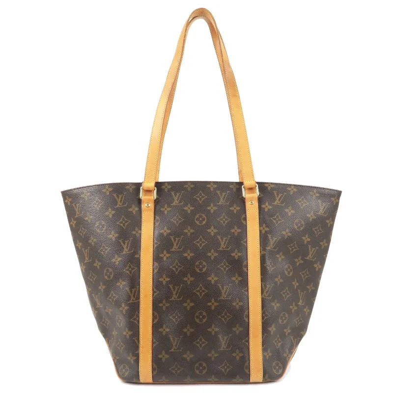 Louis Vuitton bags with a zippered interior pocket for better organizationLouis Vuitton Monogram Sac Shopping Shoulder Bag M51108