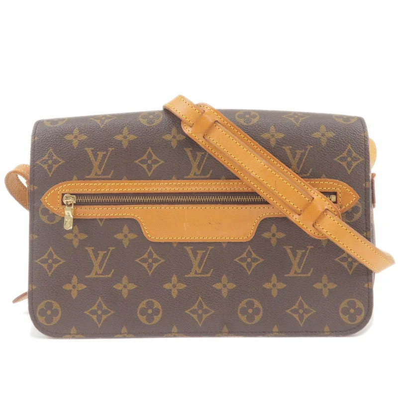 Louis Vuitton bags with a zip - around closure for enhanced securityLouis Vuitton Monogram Saint Germain 28 Shoulder Bag M51207