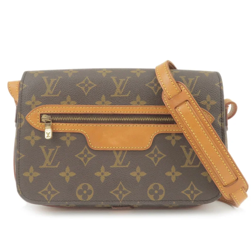 Louis Vuitton bags with a magnetic snap closure for easy accessLouis Vuitton Monogram Saint Germain 24 Shoulder Bag M51210