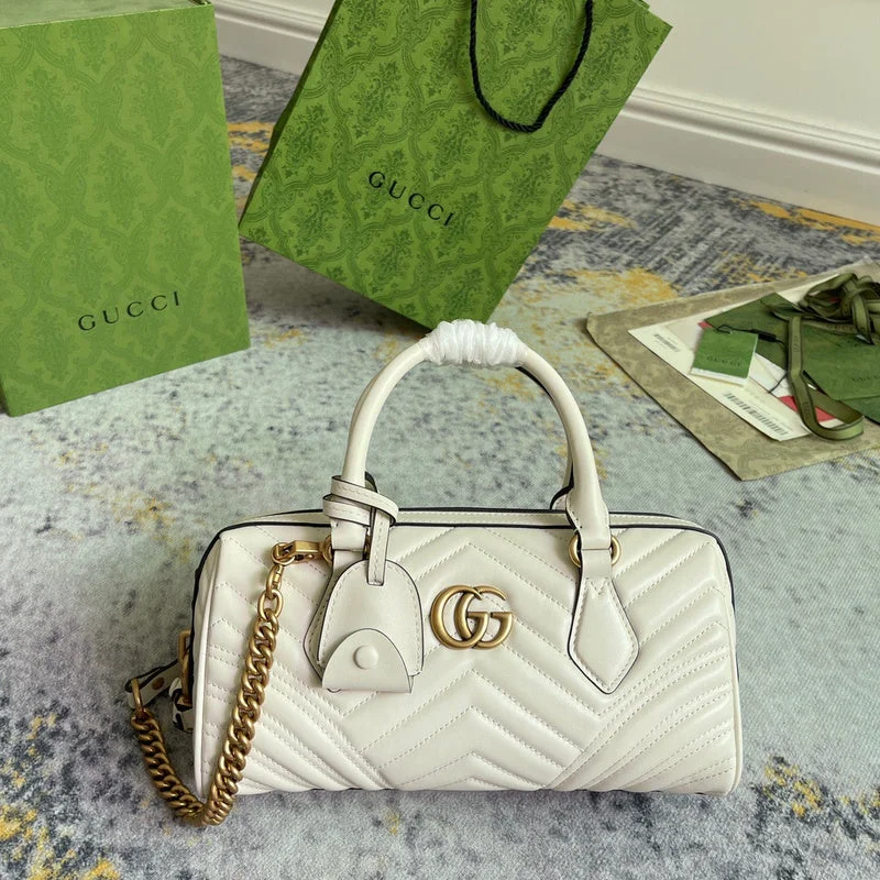 Women Gucci Sylvie bags with a crystal - embellished web stripeBC - GUCCI BAG - 2161