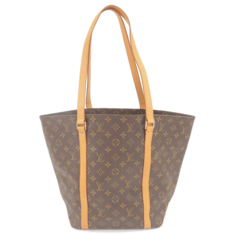 Louis Vuitton crossbody bags with a printed floral pattern for femininityLouis Vuitton Monogram Sac Shopping Shoulder Bag M51108