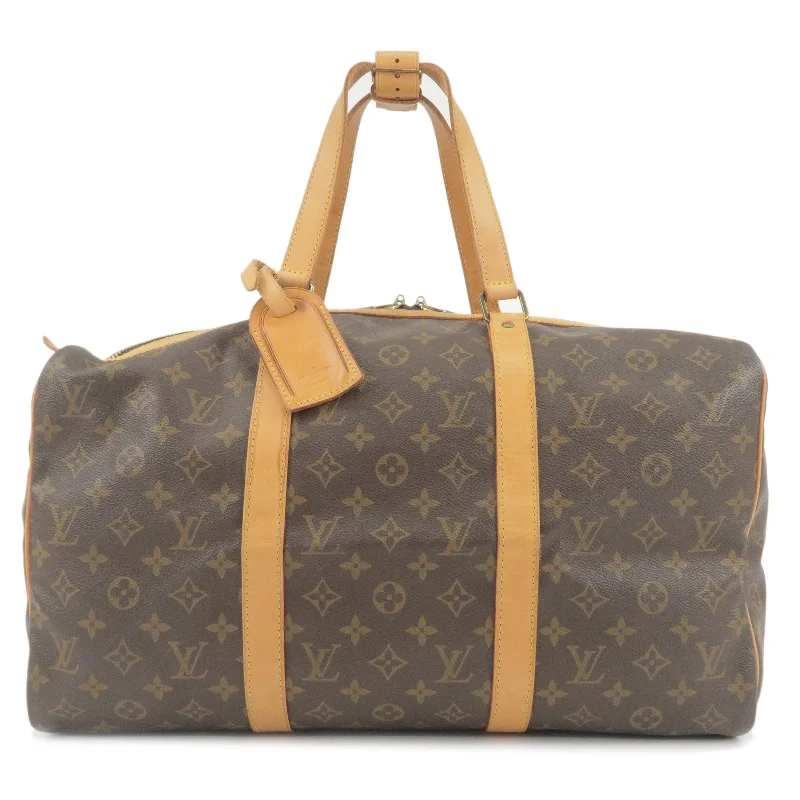 Louis Vuitton backpacks with a sleek, minimalist design for styleLouis Vuitton Monogram Sac Souple 45 Boston Bag M41624