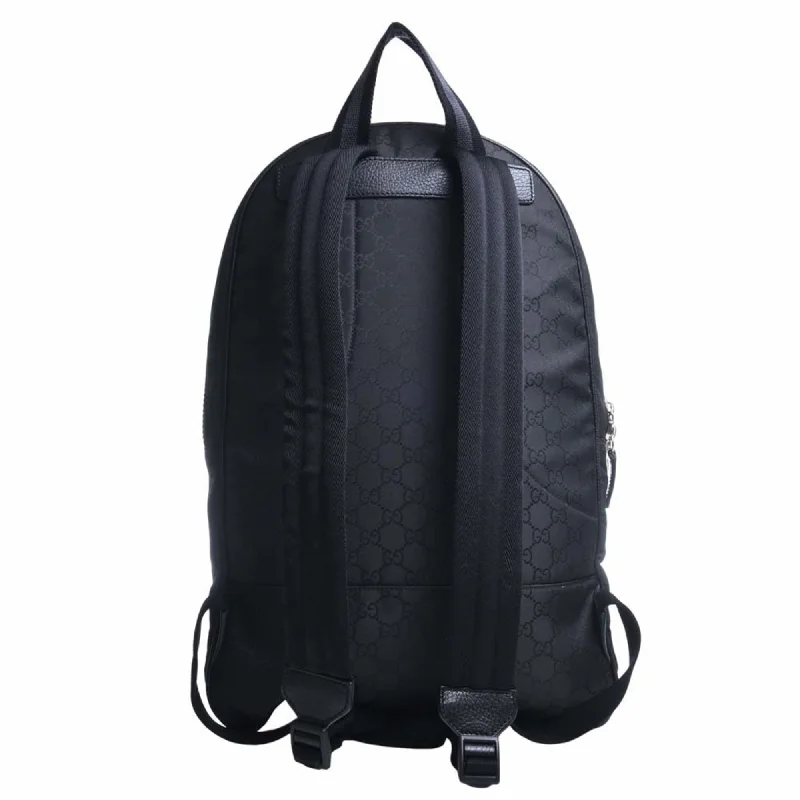 Gucci Marmont bags for women with quilted leather exteriorsGUCCI GG nylon rucksack backpack 449181 black ladies