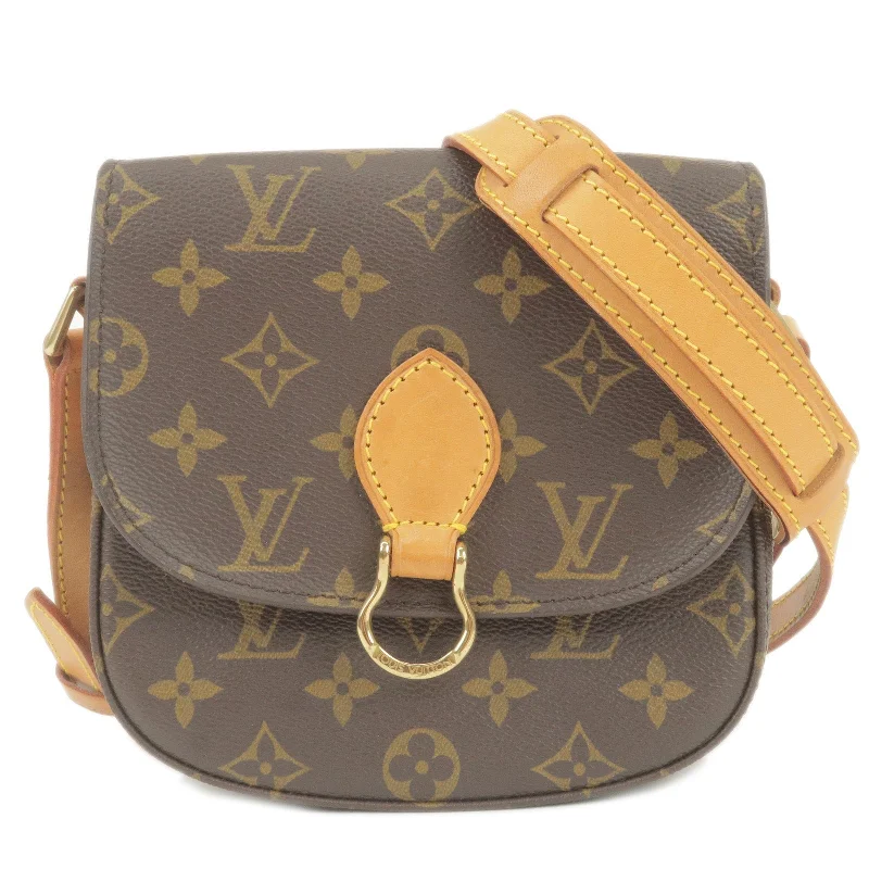 Louis Vuitton backpacks with a sleek, minimalist design for styleLouis Vuitton Monogram Saint Cloud PM Shoulder Bag M51244