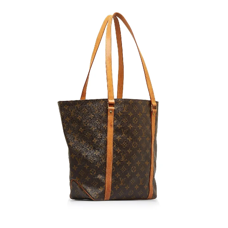 Louis Vuitton backpacks with a padded laptop compartment for travelBrown Louis Vuitton Monogram Sac Shopping Tote Bag