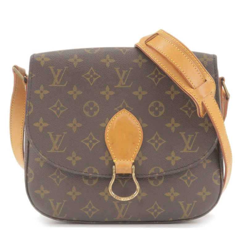 Louis Vuitton Twist bags with a snakeskin - effect panel for a bold lookLouis Vuitton Monogram Saint Cloud GM Shoulder Bag M51242