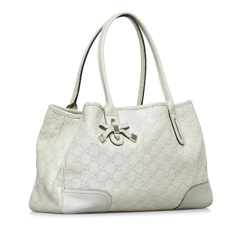 Gucci Marmont bags for women with quilted leather exteriorsGucci Guccissima Princy Tote (SHG-2ObodP)