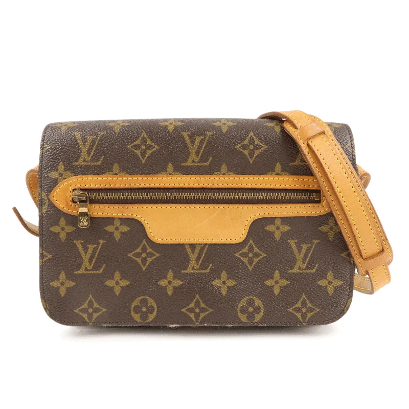 Ladies Louis Vuitton Capucines bags with gold - toned hardwareLouis Vuitton Monogram Saint Germain 24 Shoulder Bag M51210