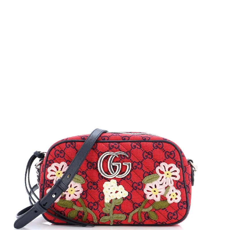 Women Gucci crossbody bags with a keychain holderGucci Gg Marmont Shoulder Bag