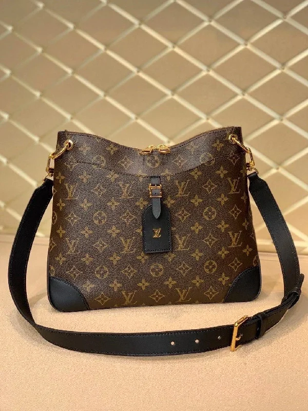 Louis Vuitton bags with a zip - around closure for enhanced securityLouis Vuitton Odeon MM Bag