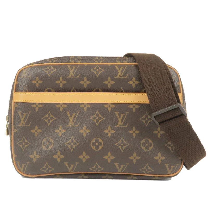 Louis Vuitton Twist bags with a snakeskin - effect panel for a bold lookLouis Vuitton Monogram Reporter PM Shoulder Bag M45254