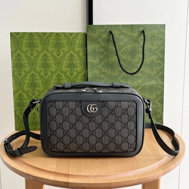 Women Gucci bags with a front - flap pocket for quick - access itemsBC - GUCCI BAG - 2154