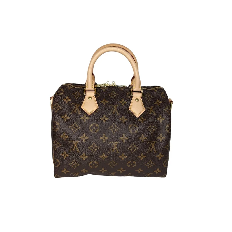 Louis Vuitton Alma bags featuring the signature top - handle designLouis Vuitton Monogram Speedy Bandoulière 25 Bag