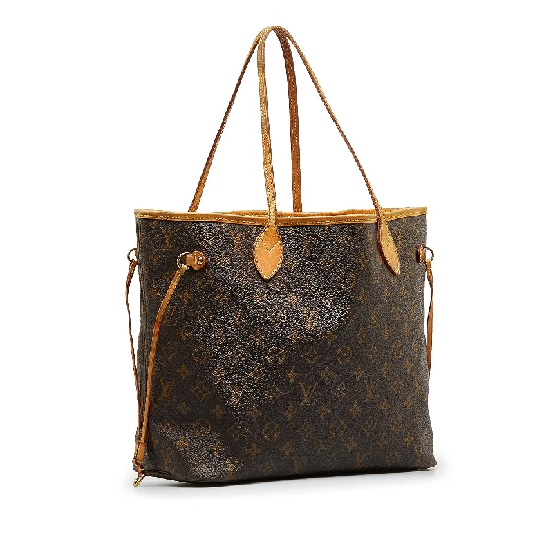 Louis Vuitton crossbody bags with adjustable shoulder straps for comfortBrown Louis Vuitton Monogram Neverfull MM Tote Bag