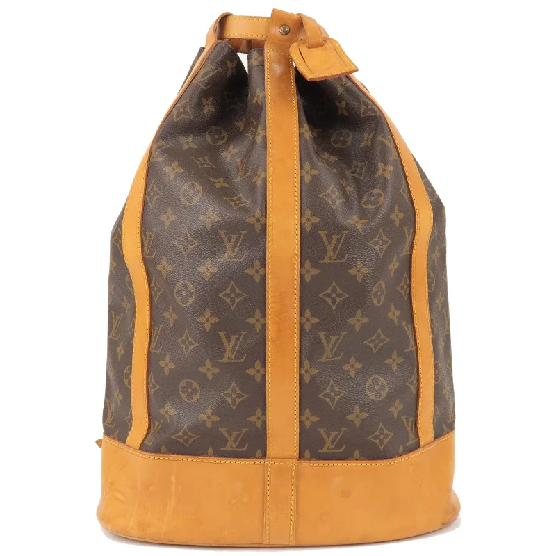 Louis Vuitton crossbody bags with adjustable shoulder straps for comfortLouis Vuitton Monogram Randonnee GM Laundry Bag M42244