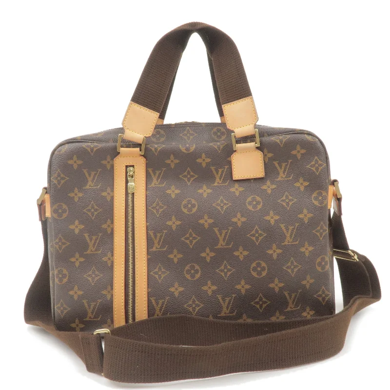 Louis Vuitton Alma bags featuring the signature top - handle designLouis Vuitton Monogram Sac Bosphore 2Way Bag Hand Bag M40043