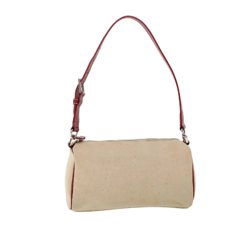 Trendy Burberry Hobo Bags for Casual WearBURBERRY Blue Label Shoulder Bag Canvas Beige Auth ti1213