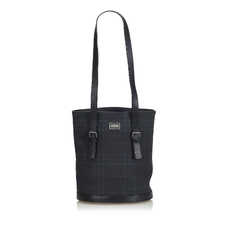 Burberry Bags with RFID Blocking TechnologyBurberry Black PVC Plastic Smoke Check Tote Bag United Kingdom