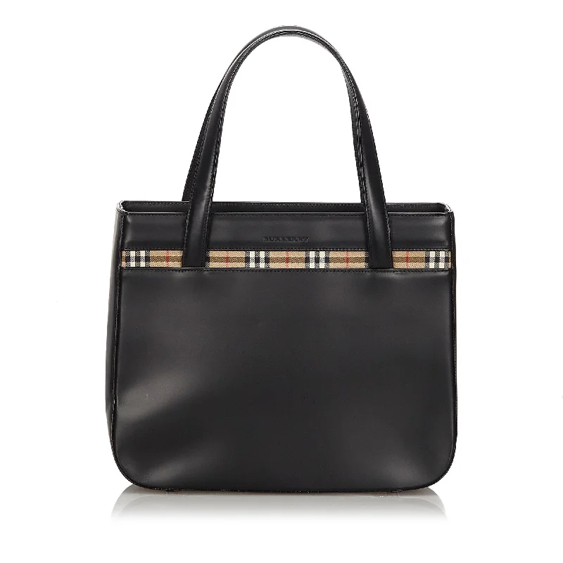 Compact Burberry Clutch Bags for WeddingsBurberry Black Others Leather Tote Bag United Kingdom