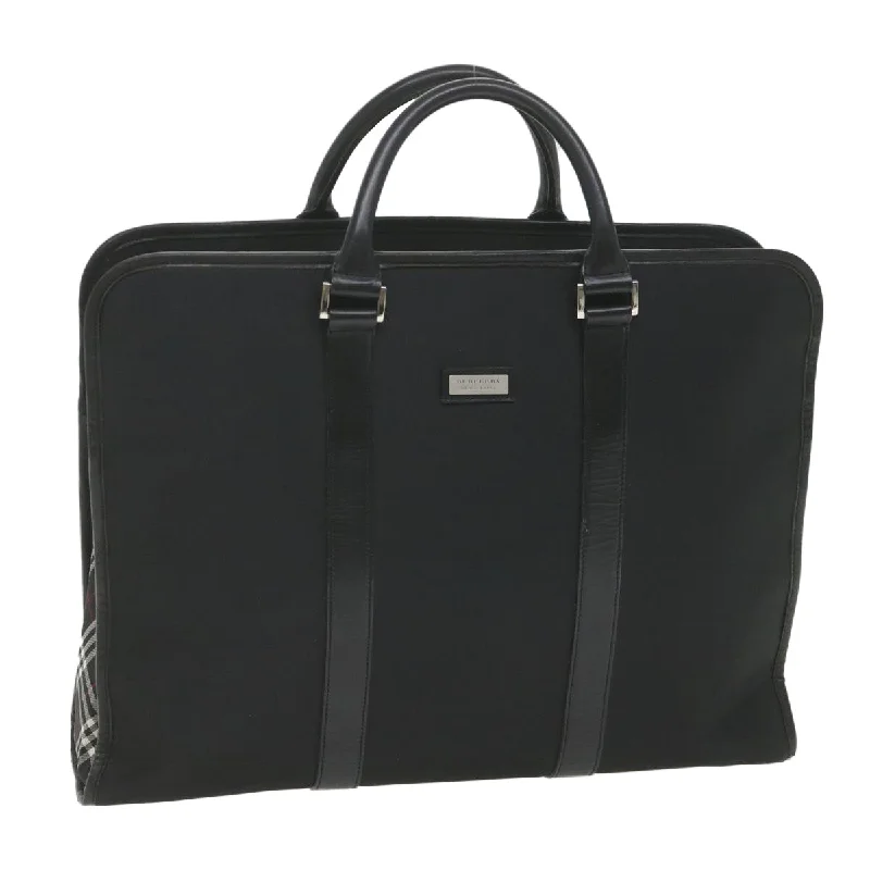 Ergonomic Burberry Laptop Bags for ComfortBURBERRY Black Label Hand Bag Nylon Black Auth bs10089